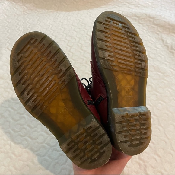 Dr. Martens Kids Boots - Burgundy - Picture 9 of 9